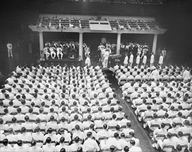 Graduation, U.S. Naval Academy, Annapolis, Maryland, USA, Harris & Ewing, May 1930