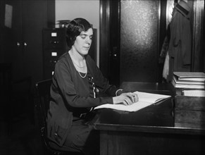 Woman Reading Braille, Harris & Ewing, 1931