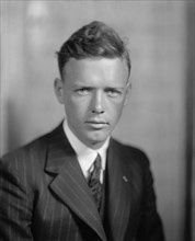 Charles Lindbergh, Portrait after Successful Non-Stop Trans-Atlantic Flight, Washington DC, USA, Harris & Ewing, June 1927
