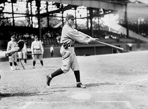 Nap Lajoie, Major League Baseball Player, Portrait, Cleveland Naps, Harris & Ewing, 1914