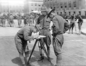 U.S. Military Training during World War I, Harris & Ewing, 1917