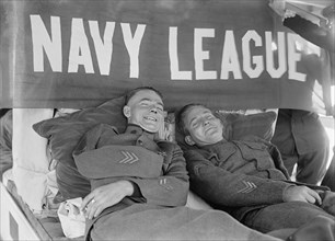 Navy League of The U.S. Excursion for Patients at Walter Reed General Hospital, Washington DC, USA, Harris & Ewing, 1918
