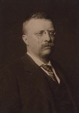 Theodore Roosevelt, Head and Shoulders Portrait by R.W. Thacher, Albany, New York, USA, 1900