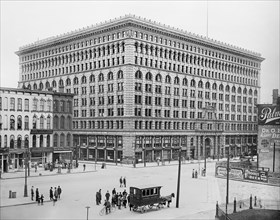 Ellicott Square Building, Buffalo, New York, USA, Detroit Publishing Company, 1900