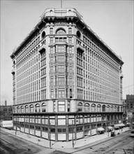 Rose Building, Cleveland, Ohio, USA, Detroit Publishing Company, 1902