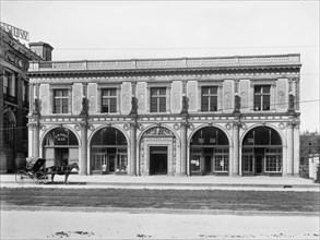 Chickering Hall, Huntington Avenue, Boston, Massachusetts, USA, Detroit Publishing Company, 1901