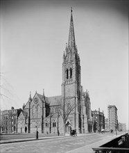 Central Congregational Church (Church of the Covenant), Boston, Massachusetts, USA, Detroit Publishing Company, 1904