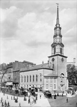 Park Street Church, Boston, Massachusetts, USA, Detroit Publishing Company, 1904