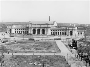 New Union Station, Washington DC, USA, Detroit Publishing Company, 1907