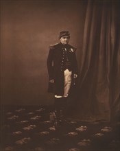 Prince Napoleon, Full-Length Portrait Wearing Uniform, Crimean War, Crimea, Ukraine, by Roger Fenton, 1855