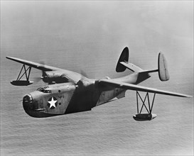 U.S. Navy PBM-3 "Mariner" Patrol Bomber, Office of War Information, 1940's