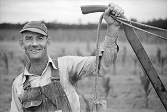 James A. McGuffey, Farmer, Irwinville Farms Project, Irwinville, Georgia, USA, John Vachon for Farm Security Administration, May 1938