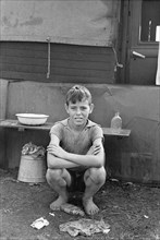 Son of a Migrant Citrus Worker near Winter Haven, Florida, USA, Arthur Rothstein for U.S. Resettlement Administration, January 1937