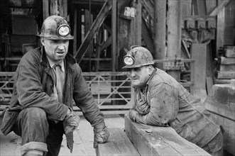 Two Copper Miners, Butte, Montana, USA, Arthur Rothstein for Farm Security Administration, July 1939