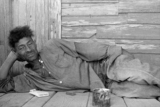 Unemployed Trapper, Plaquemines Parish, Louisiana, USA, Ben Shahn for U.S. Resettlement Administration, October 1935
