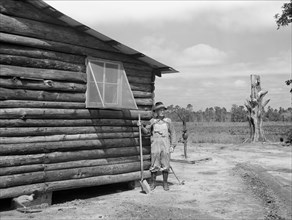 Resettled Farmer, Wolf Creek Farms, Georgia, USA, Arthur Rothstein, Farm Security Administration, November 1935