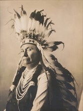 Chief Joseph (1840-1904), Nez Percé Chief, Half-Length Portrait, by De Lancey Gill, 1900