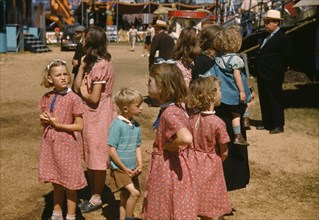 Children at State Fair, Rutland, Vermont, USA, Jack Delano for Farm Security Administration, September 1941