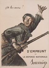World War I Recruitment Poster, France, 1917