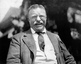 Theodore Roosevelt, 26th President of the United States, Smiling, Portrait