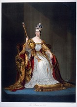 Victoria (1819-1901), Queen of Great Britain, 1837-1901, Portrait, Painting, 1837