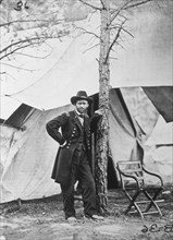 Ulysses Grant After the Battle of Cold Harbor, Virginia, USA, June 1864