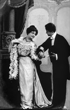 Formally Dressed Couple, circa 1910