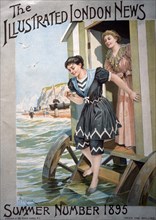 Bathers at English Seaside, The Illustration London News, Summer 1895
