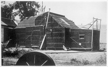 First Motion Picture Studio, Black Maria, Inventor Thomas Edison, 1894