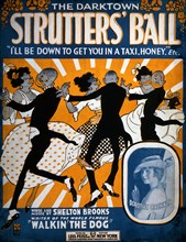 Darktown Strutter's Ball, Words and Music by Shelton Brooks, Poster, 1917