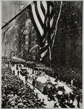 Charles Lindbergh Ticker Tape Parade, New York City, USA, June 13, 1927