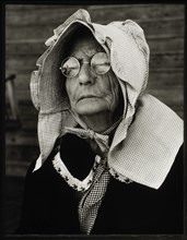 American Farm Woman, Portrait, Butler County, Alabama, USA, 1941