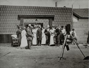 Movie Set, Selig Studio, First Movie Studio in California, 1908