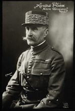 Marshal Ferdinand Foch, French Soldier and World War I Hero, Portrait, circa 1918