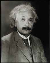Albert Einstein (1879-1955), Physicist, Portrait, circa 1940's