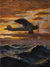Charles Lindbergh's Solo Flight Across Atlantic, 1927