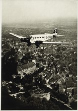 Adolf Hitler's Junker D-2600 Over Nuremberg Germany, Beginning of Reichsparteitag, 1936