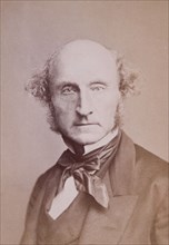 John Stuart Mill (1806-1873), English Philosopher and Economist, Portrait, 1865