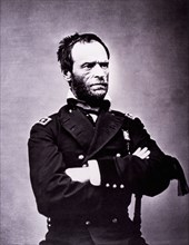 William Tecumseh Sherman (1820-1891), Union General During American Civil War, Portrait by Mathew Brady, 1865