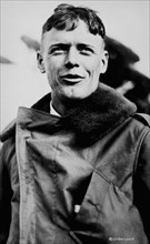 Charles Lindbergh (1902-1974), Aviation Pioneer and US Hero, Portrait, circa 1927