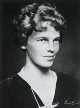 Amelia Earhart, Portrait, 1932