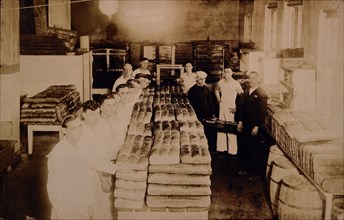 Bakery Workers, Portrait, circa 1910