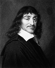 Rene Descartes (1596-1650), French Philosopher and Mathematician, Portrait, 1648
