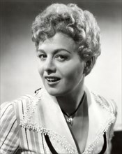 Shelley Winters on-set of the Film, Cash on Delivery, 1956