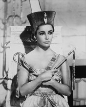 Elizabeth Taylor, On-Set of the Film, Cleopatra, 1963