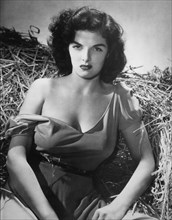 Jane Russell, On-Set of the Film, The Outlaw, 1943