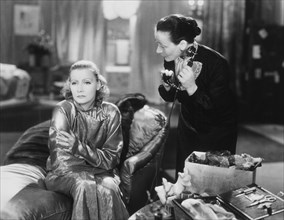 Greta Garbo, On-Set of the Film, Grand Hotel, 1932