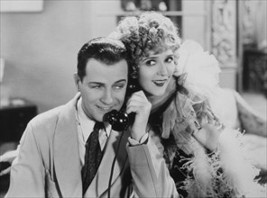 Mary Pickford and Reginald Denny, On-Set of the Film, Kiki, 1931