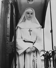 Audrey Hepburn, On-Set of the Film, The Nun's Story, 1959