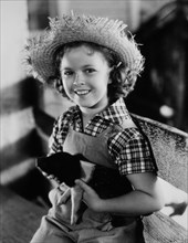Shirley Temple, On-Set of the Film, Rebecca of Sunnybrook Farm, 1938